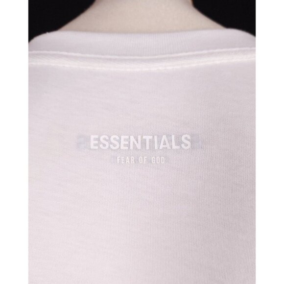 Fear of God ESSENTIALS Crewneck T-Shirt Size XXL Mens White - Picture 8 of 12